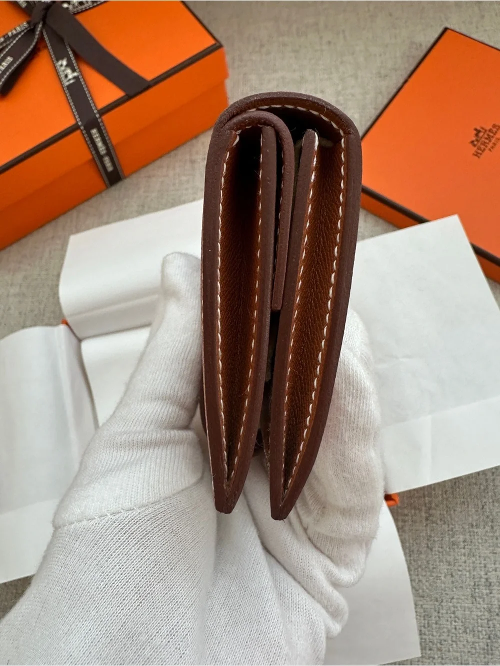 Hermes Bearn mini wallet